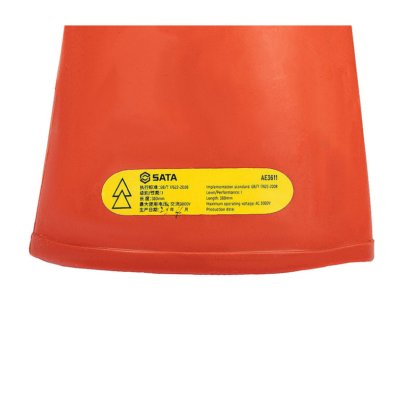 Găng tay bảo hộ cách điện 12Kv SATA AE3611 chiều dài 360mm