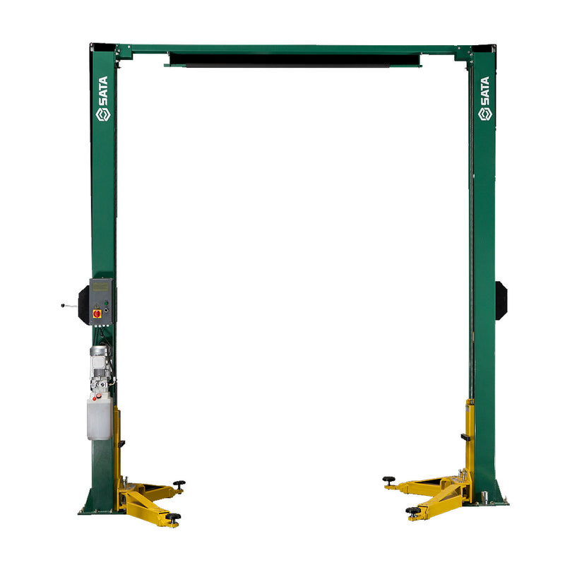 Cầu nâng 2 trụ giằng trên SATA AE5102 tải trọng 4 tấn – Giải pháp gara chuyên nghiệp