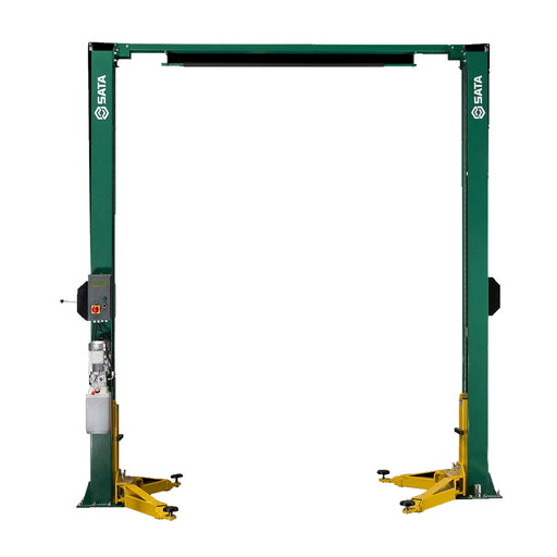 Cầu nâng 2 trụ giằng trên SATA AE5102 tải trọng 4 tấn – Giải pháp gara chuyên nghiệp