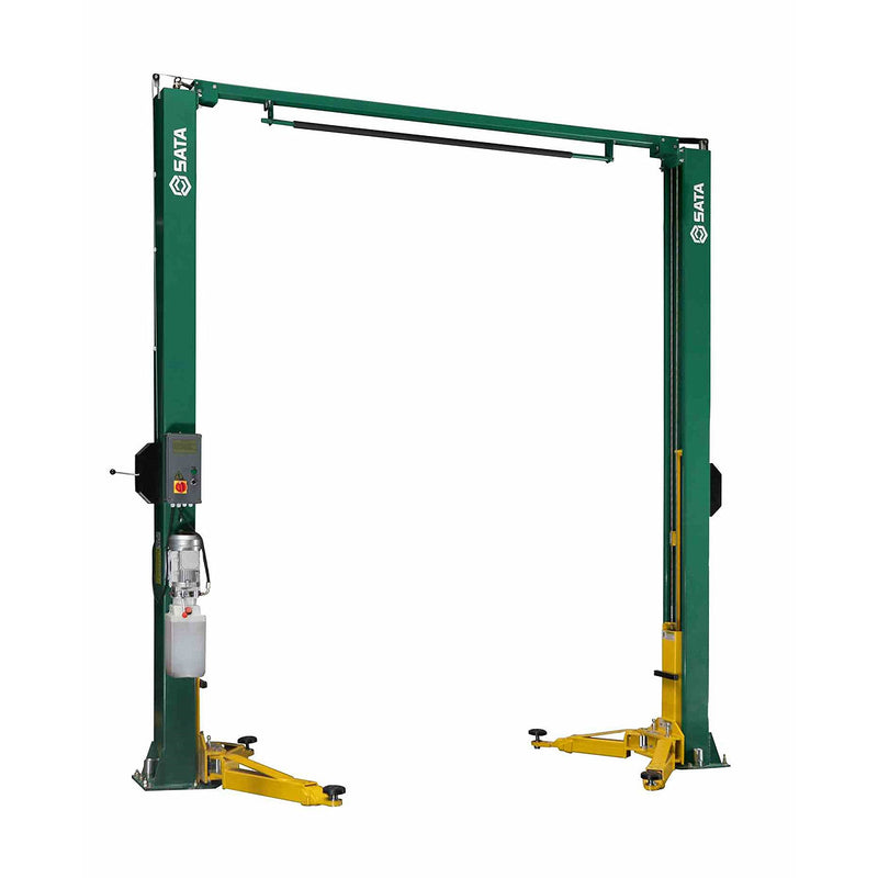 Cầu nâng 2 trụ giằng trên bản rộng SATA tải trọng 4 tấn