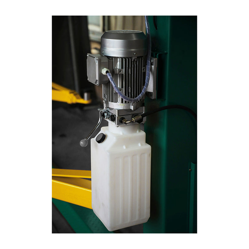Cầu nâng 2 trụ giằng trên mở khóa điện SATA tải trọng 4 tấn