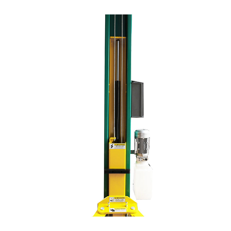 Cầu nâng 2 trụ giằng trên mở khóa điện SATA tải trọng 4 tấn
