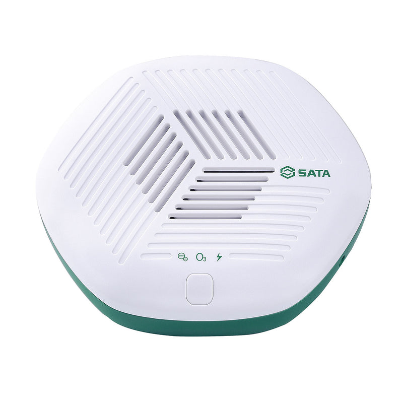 Máy khử mùi khử khuẩn SATA AE5731 dùng Ozone làm sạch không khí nội thất ô tô.