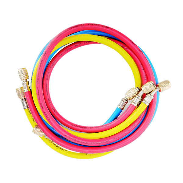 Bộ dây nạp gas lạnh SATA AE5743 3 màu SAE J2196 chịu áp cao cho ô tô