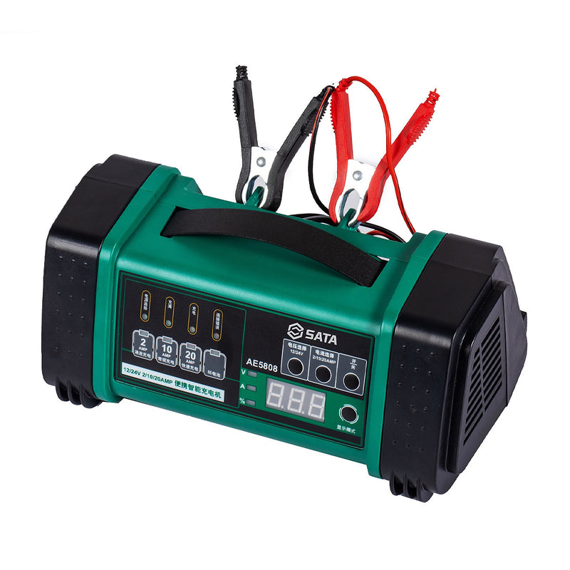 Máy sạc ắc quy thông minh, lưu động SATA AE5808