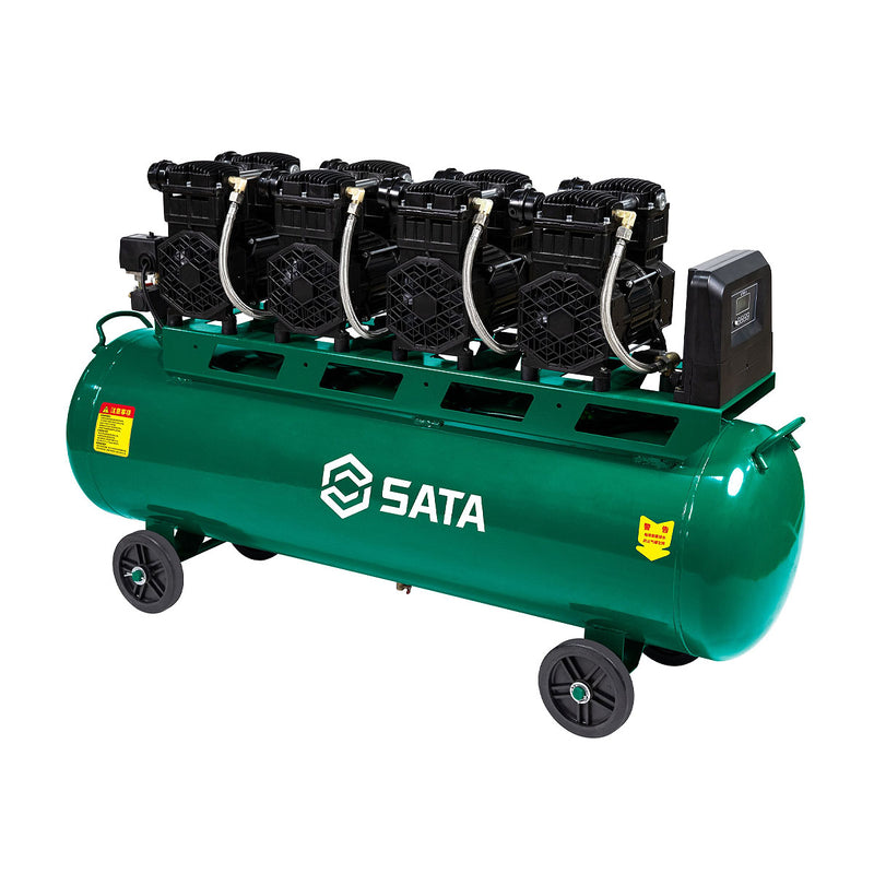 Máy nén khí không dầu SATA dung tích 180 lít