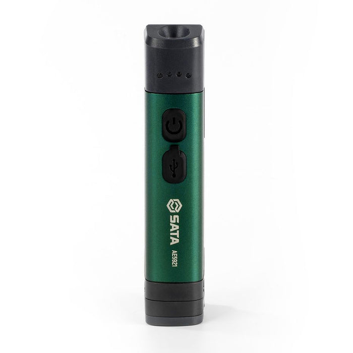 Đèn pin cầm tay có thể gập lại được, quang thông phát sáng 220LM  dùng trong garage sửa xe ô tô, SATA - AE5921