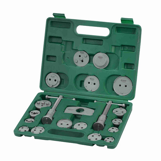 Bộ dụng cụ ép pít-tông heo dầu phanh 20 chi tiết SATA AE5938 | Ép xoay pít-tông phanh chuyên nghiệp