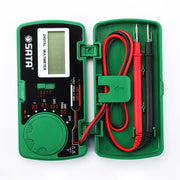 Đồng hồ vạn năng kỹ thuật số SATA DY03001 đo điện áp, dòng điện, điện trở, diode, thông mạch có đèn nền, bảo vệ quá tải.