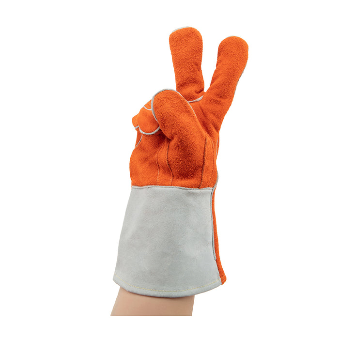 Găng tay bảo hộ hàn SATA FS0105 chất liệu da bò