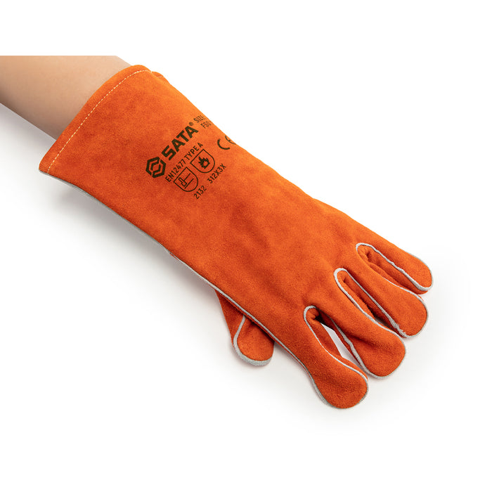Găng tay da bò cách nhiệt
Phù hợp để hàn cắt xử lý các vấn đề cơ khí.SATA FS0105