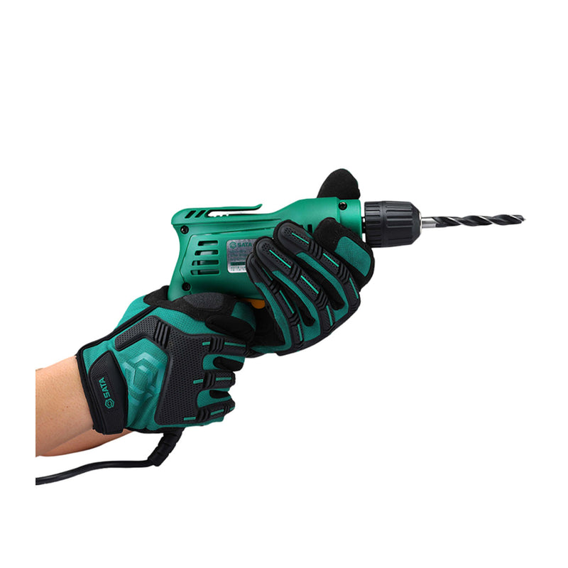 Găng tay bảo hộ chống cắt, chống va đập SATA chiều dài từ 200mm - 230mm