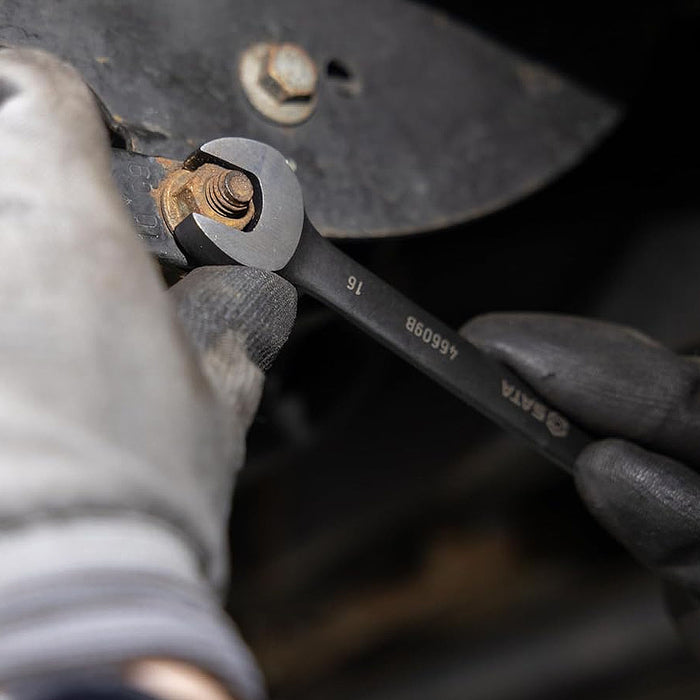 Bộ cờ lê vòng miệng tự động 12 chi tiết SATA ST08044B kích thước từ 8mm - 19mm