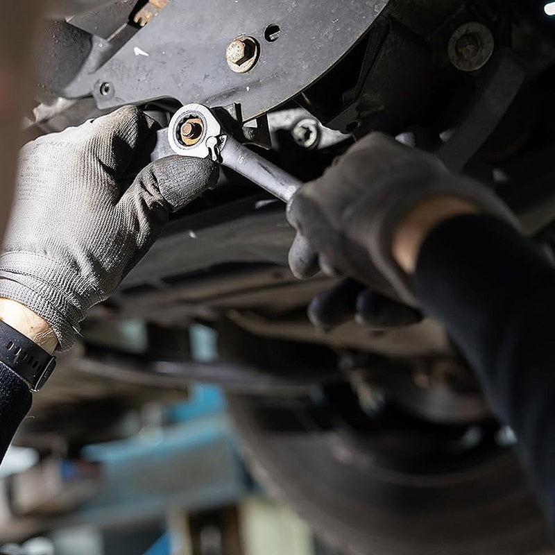 Bộ cờ lê vòng miệng tự động 12 chi tiết SATA ST08044B kích thước từ 8mm - 19mm