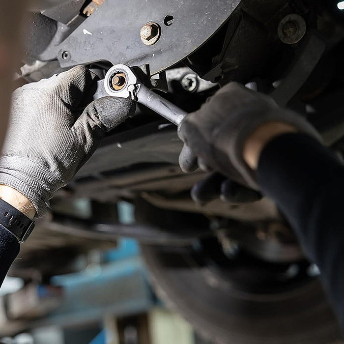 Bộ cờ lê vòng miệng tự động 12 chi tiết SATA ST08044B kích thước từ 8mm - 19mm