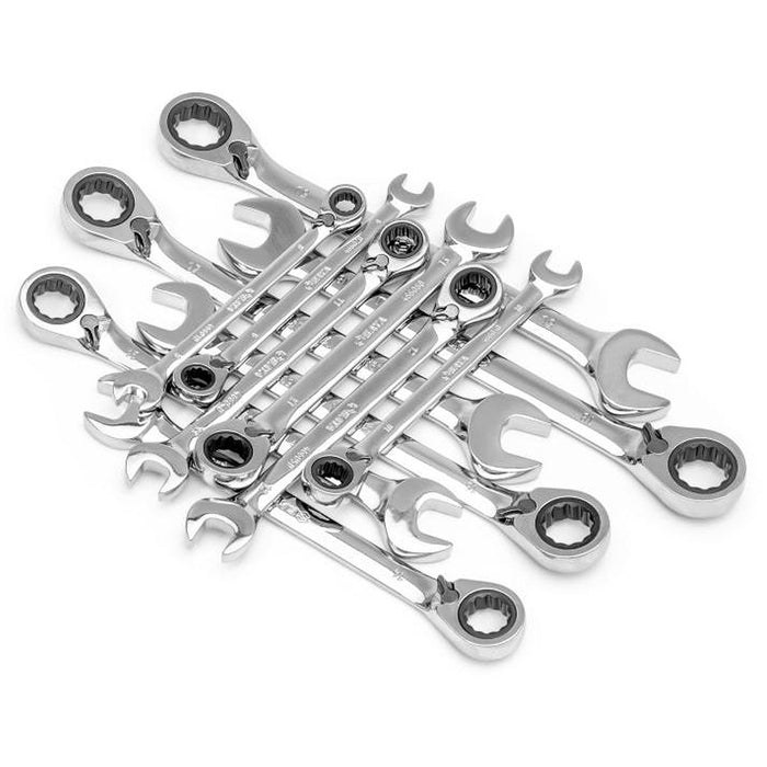 Bộ cờ lê vòng miệng tự động 12 chi tiết SATA ST08044 kích thước từ 8mm -19mm