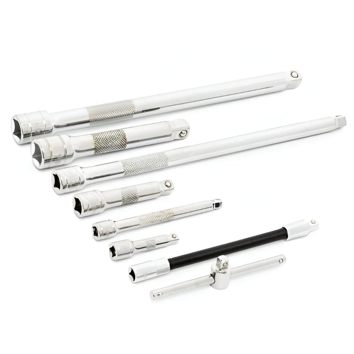 Bộ đầu tuýp, kèm cần siết tự động 180 chi tiết SATA ST09546G cốt 1/2 inch, 1/4 inch, 3/8 inch