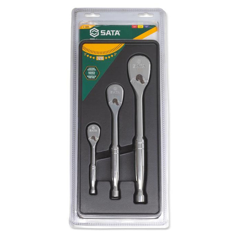 Bộ 3 cần siết tự động SATA ST13975 cốt 1/2 inch, 1/4 inch, 3/8 inch