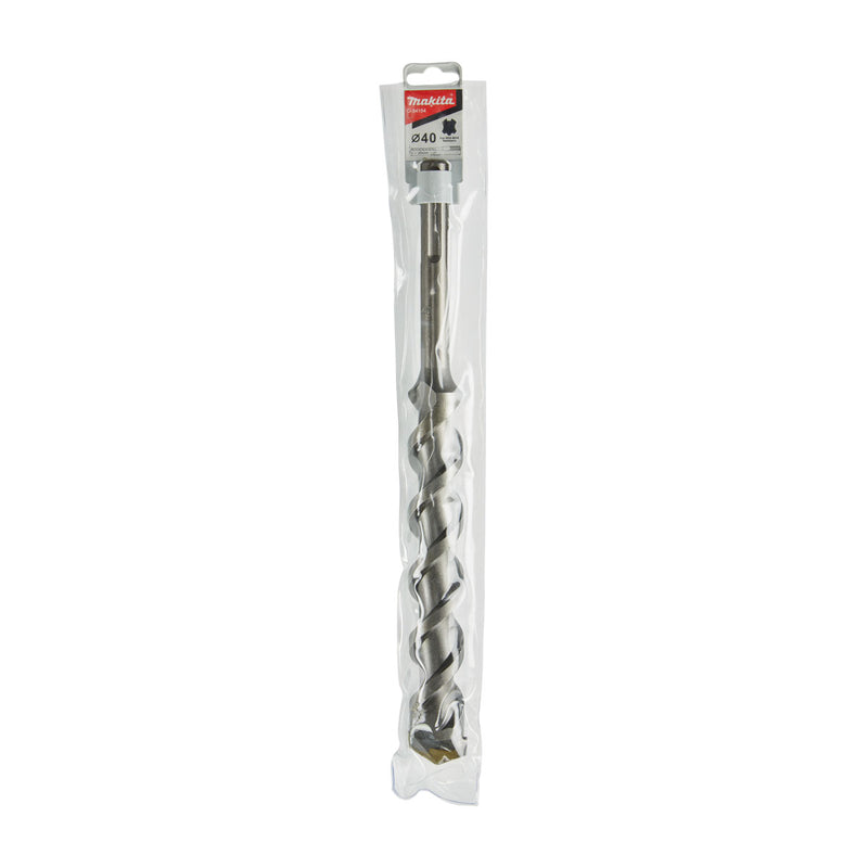 Mũi khoan bê tông TCT 2 cạnh Makita đuôi gài SDS-Max, đường kính mũi từ 12mm-40mm ( Cấp 2 sao )