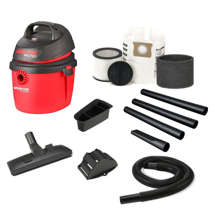 Máy hút và thổi bụi Shop-Vac 58912204 công suất 1400W, dung tích 10L ( Hút khô & ướt )