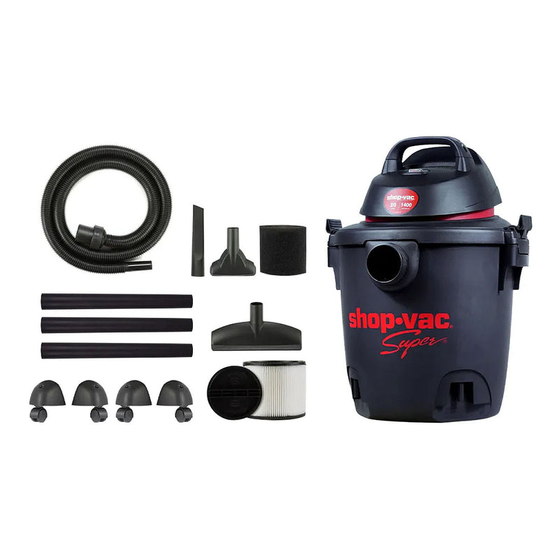 Máy hút và thổi bụi Shop-Vac 59712206 công suất 1400W, dung tích 20L ( Hút khô & ướt )