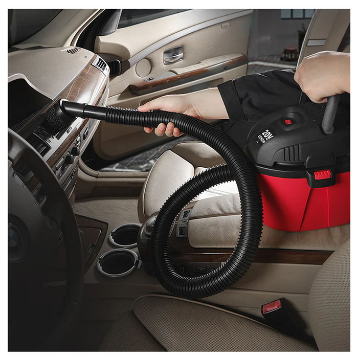 Máy hút và thổi bụi Shop-Vac SV5430081 dùng Pin sạc tích hợp 20V, công suất 200W, dung tích 4L ( Hút khô & ướt )