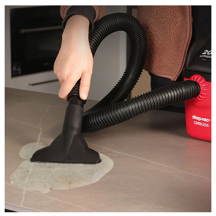 Máy hút và thổi bụi Shop-Vac SV5430081 dùng Pin sạc tích hợp 20V, công suất 200W, dung tích 4L ( Hút khô & ướt )