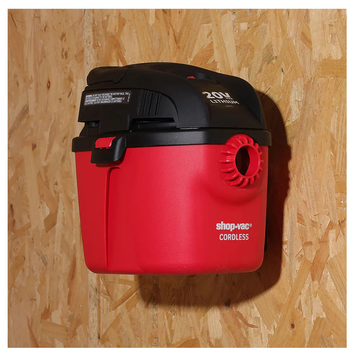 Máy hút và thổi bụi Shop-Vac SV5430081 dùng Pin sạc tích hợp 20V, công suất 200W, dung tích 4L ( Hút khô & ướt )