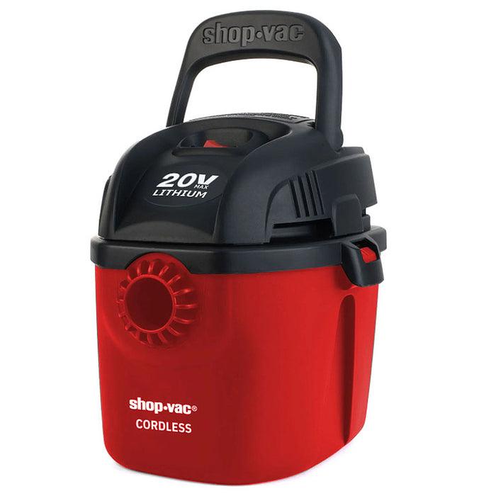 Máy hút và thổi bụi Shop-Vac SV5430081 dùng Pin sạc tích hợp 20V, công suất 200W, dung tích 4L ( Hút khô & ướt )