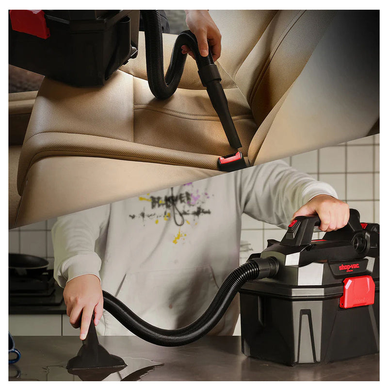 Máy hút và thổi bụi Shop-Vac SV5430023 dùng Pin 20V, công suất 200W, dung tích 7.6L ( Hút khô & ướt )