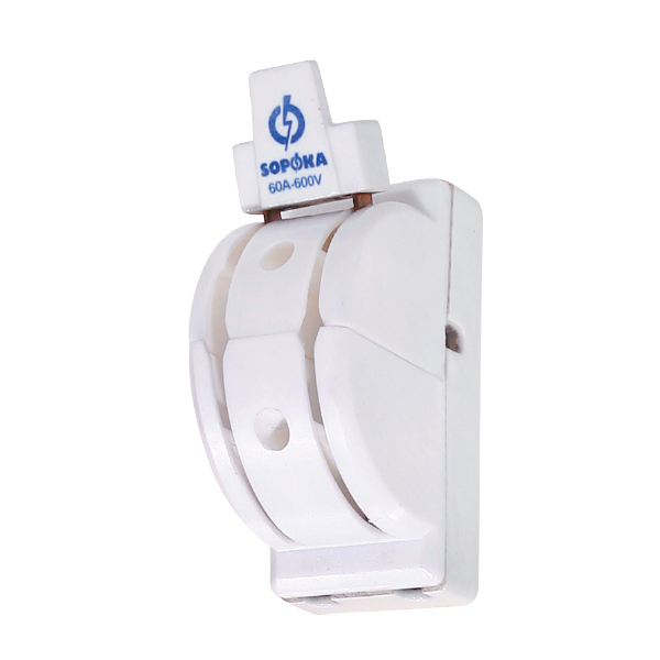 Cầu dao đảo chiều 1 pha 60A SOPOKA D22/D23, chuyển nguồn điện lưới/máy phát dự phòng cho gia đình, nhà hàng, khách sạn