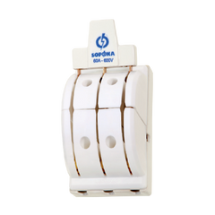 Cầu dao SOPOKA D28: 60A-3P-2N Cực đúc