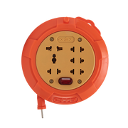 Ổ cắm cuốn dây SOPOKA R-Series 2500W, chống vỡ, chống cháy, đa năng cho gia đình và công trình.