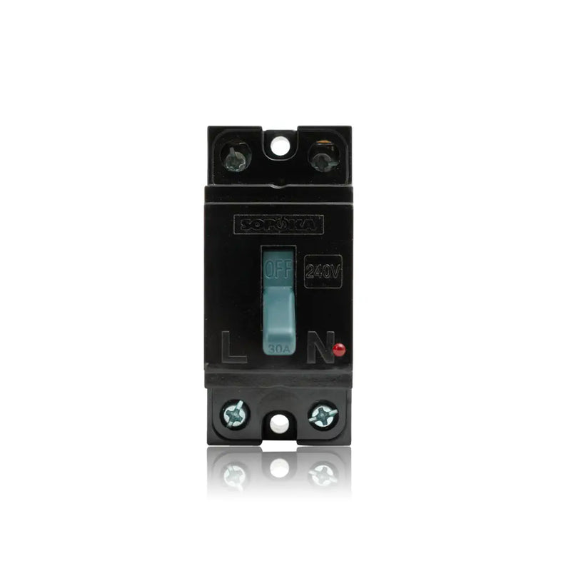 CB cóc 2P1E Sopoka HCB, tải danh định từ 10A ~ 40A, dòng cắt 1.5kA
