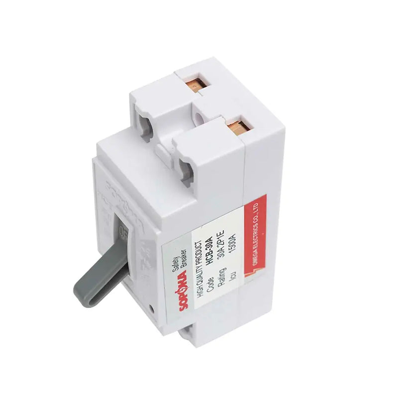 CB cóc 2P1E Sopoka HCB, tải danh định từ 10A ~ 40A, dòng cắt 1.5kA