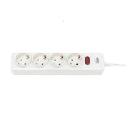 Ổ cắm điện Sopoka 4N2-3/4N2-5 4 cổng chuẩn Châu Âu Type F, dây 2.5m/4.5m, chịu tải 10A-250V an toàn, bền bỉ.