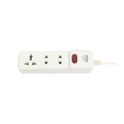 Ổ cắm điện SOPOKA 3M2 chịu tải 2200W, 3 lỗ cắm đa năng, dây 2.5m/4.5m, công suất lớn, an toàn cho bếp, công trường