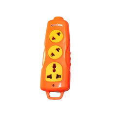 SOPOKA 3S-6000W+C : 3 lỗ (2 lỗ hai chấu và 1 lỗ ba chấu đa năng)