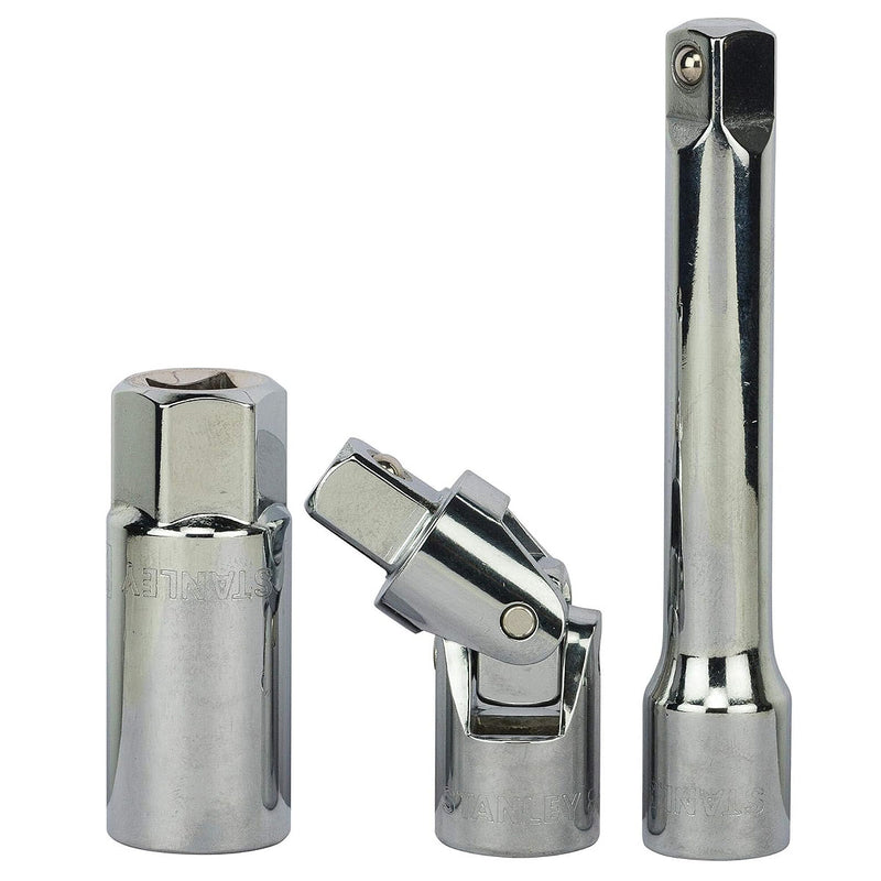 Bộ đầu tuýp hệ mét 27 chi tiết Stanley 86-477-6 cốt 1/2 inch