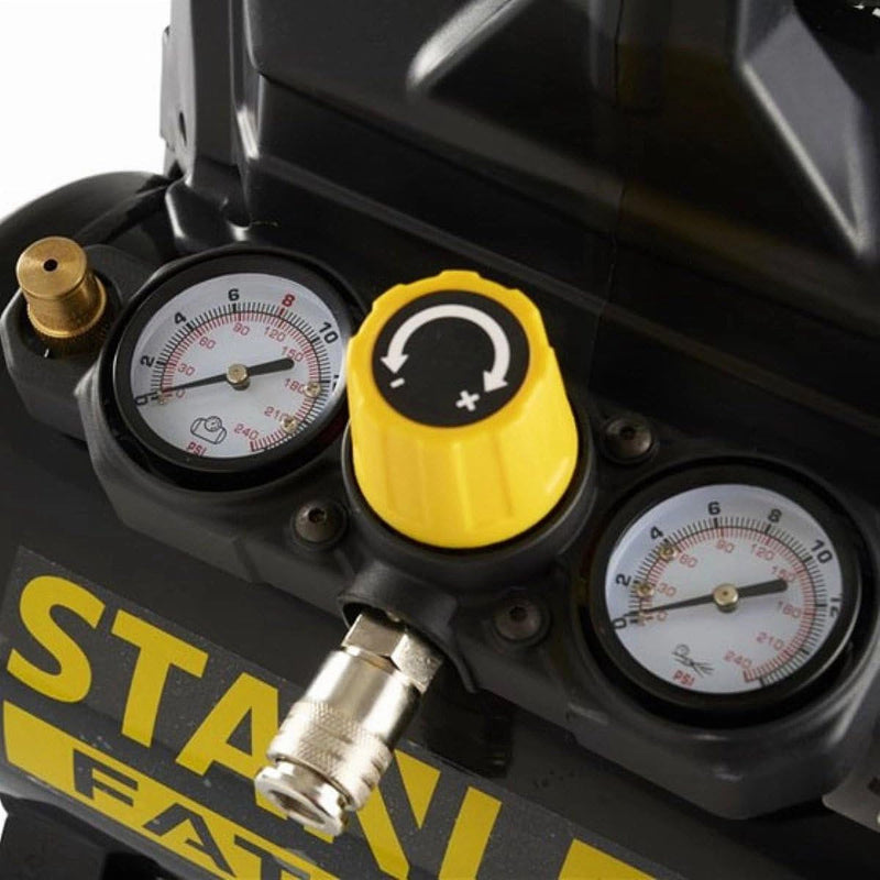 Máy nén khí không dầu Stanley DST101/8/6 công suất 750W (1HP), dung tích 6 lít