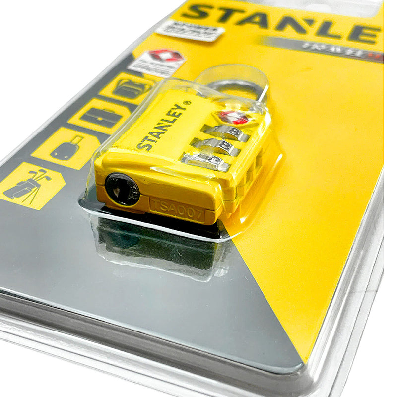 Ổ khóa số STANLEY 3 cọc số,  kích thước 30mm, càng khoá mỏng