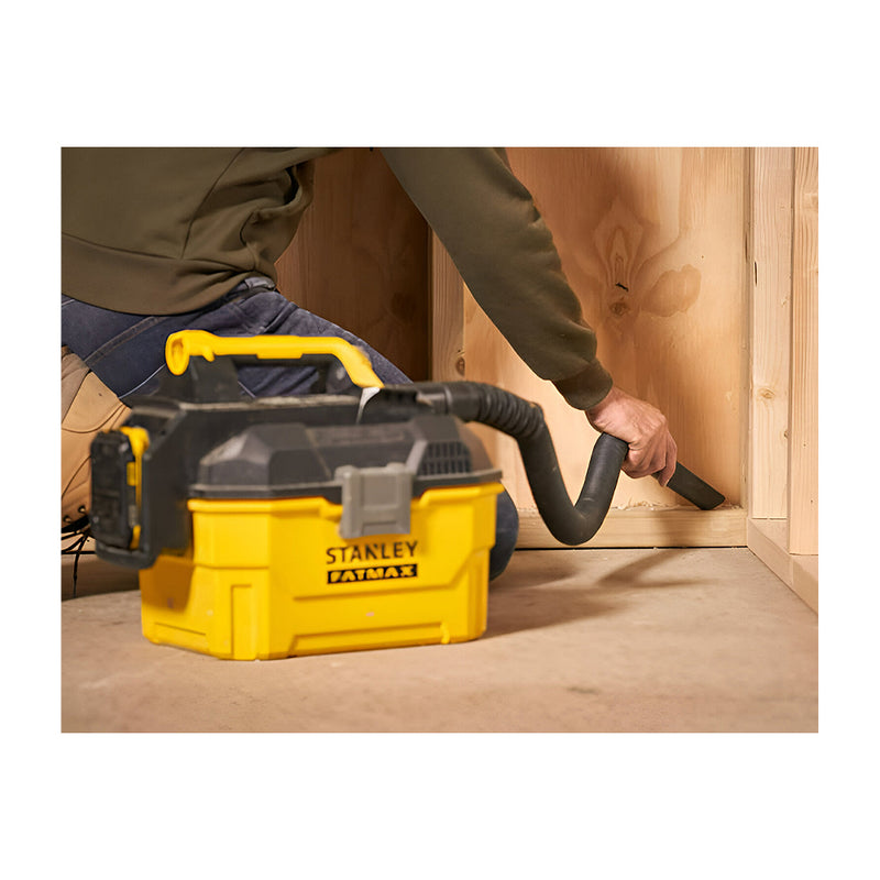 Thân máy hút bụi khô và ướt dùng Pin 20V STANLEY FATMAX SCV002-B1 (chỉ có thân máy, không kèm pin + sạc)