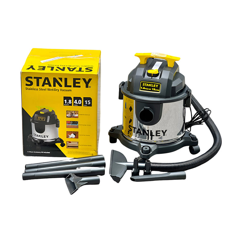 Máy hút bụi 3 chức năng 15L Stanley USA SL19301-4B công suất 1300W (Khô/Ướt/Thổi)