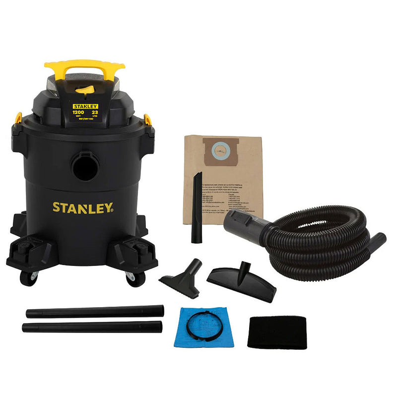 Máy hút bụi đa năng Stanley SL19417P-6AB công suất 1200W, dung tích 23 lít (hút khô/ướt/thổi)