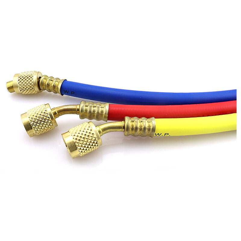 Bộ 3 dây gas đồng hồ áp suất Super Stars CT-360-RYB-H dài 150cm, dùng cho gas R32, R410A