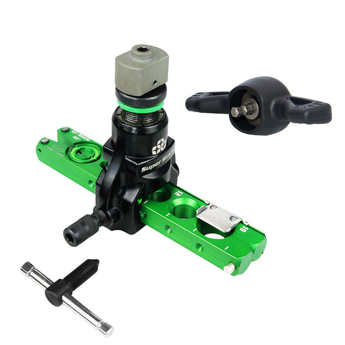 Dụng cụ loe ống đồng Super Stars ST-R806A loe tay kết hợp loe máy, kích thước ống từ 1/4 inch - 3/4 inch