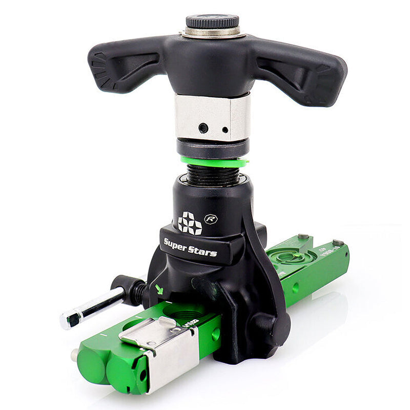 Dụng cụ loe ống đồng Super Stars ST-R806A loe tay kết hợp loe máy, kích thước ống từ 1/4 inch - 3/4 inch