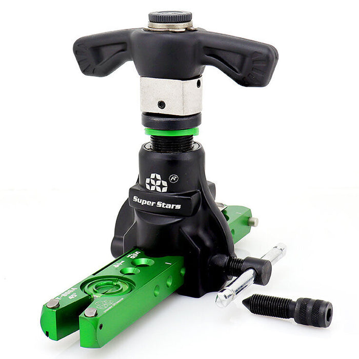 Dụng cụ loe ống đồng Super Stars ST-R806A loe tay kết hợp loe máy, kích thước ống từ 1/4 inch - 3/4 inch