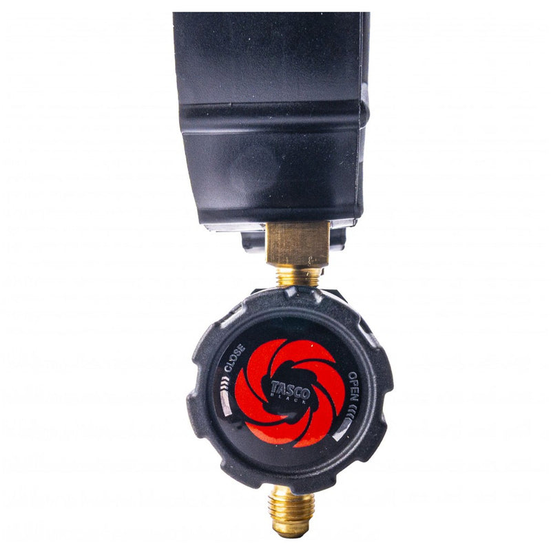 Đồng hồ áp suất Tasco TB120RS dùng để đo áp suất gas R22, R134A, R404A, R448A trong ngành lạnh