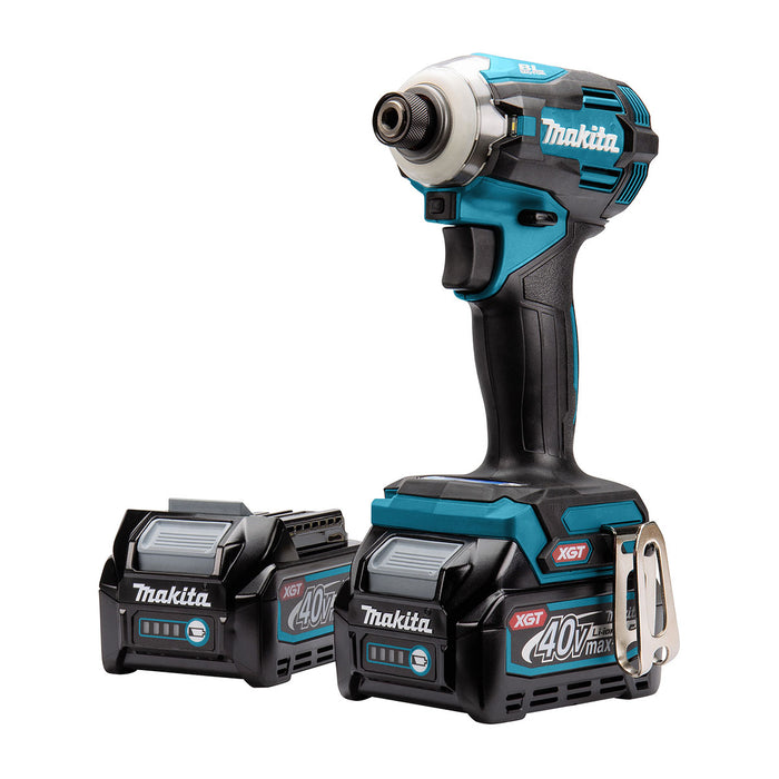 Máy vặn vít Makita TD001G dùng Pin 40Vmax XGT, đuôi lục giác 6.35mm (1/4 inch)